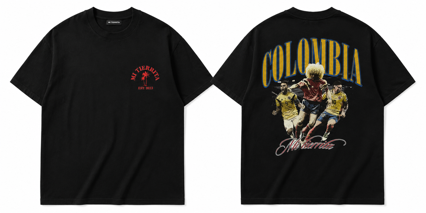 "LEYENDAS" | Oversized Heavyweight Tee Colombia World Cup