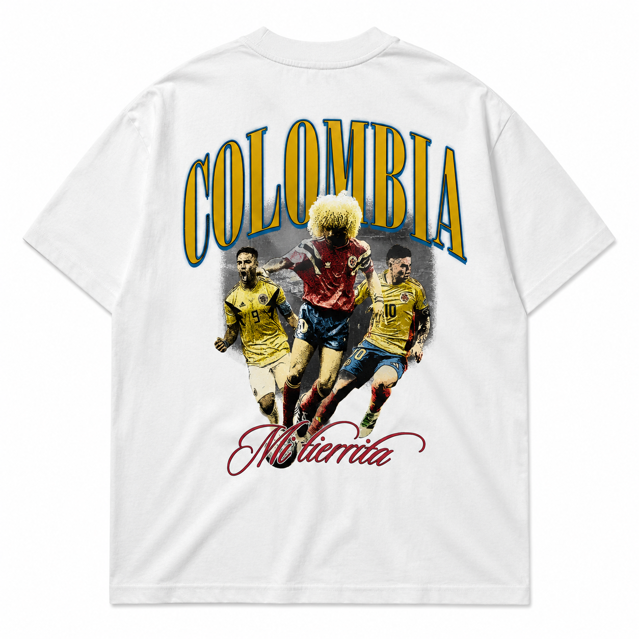 "LEYENDAS" | Oversized Heavyweight Tee Colombia World Cup
